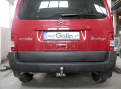 Tažné zařízení Citroen Berlingo I 2008- (First) , odnímatelný bajonet, Galia