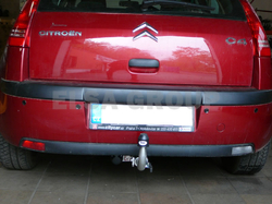 Tažné zařízení Citroen C4 3/5 dv. 2004-2010, odnímatelný bajonet, Galia