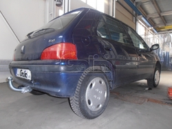 Tažné zařízení Citroen Saxo 1995-2003 , odnímatelný bajonet, Galia