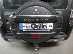 Tažné zařízení Mitsubishi Pajero dlouhé 2000-2006 (V70), odnímatelný bajonet, Galia