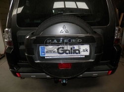 Tažné zařízení Mitsubishi Pajero krátké 2003-2006 (V60), bajonet, Galia