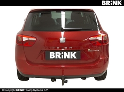 Tažné zařízení Seat Ibiza ST 2010- , odnímatelný BMA, BRINK