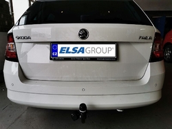 Tažné zařízení ŠKODA Fabia II+III HB+ kombi / AUDI A1 HB+Sportback, pevné, od 2014