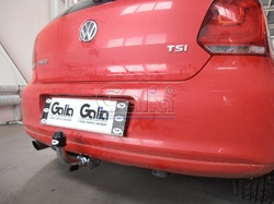 Tažné zařízení VW Polo HB 2009-2014 (6R), odnímatelný bajonet, Galia