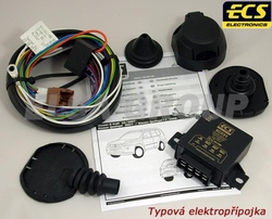 Typová elektropřípojka Nissan Qashqai 2007-2014 (J10) , 7pin, ECS