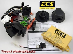 Typová elektropřípojka Opel Corsa 2006-2014 (D) , 7pin, ECS