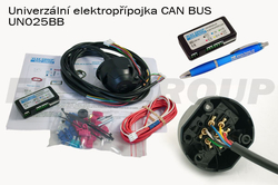 Univerzální elektropřípojka 7pin CC/CAN