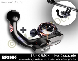 Zařízení pro nosiče kol Citroen C1 / Peugeot 107 / Toyota Aygo + 7pin EP KIT