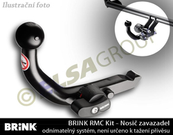 Zařízení pro nosiče kol Seat Mii / Škoda Citigo / VW Up, BMA