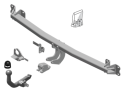 Zařízení pro nosiče kol Tesla Model S + 13pin EP KIT