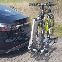 Zařízení pro nosiče kol Tesla Model S, vertikal